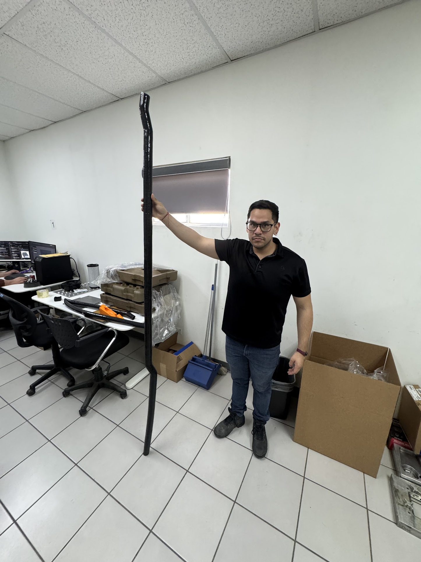 Fabric reinforced silicone drain tube/hose