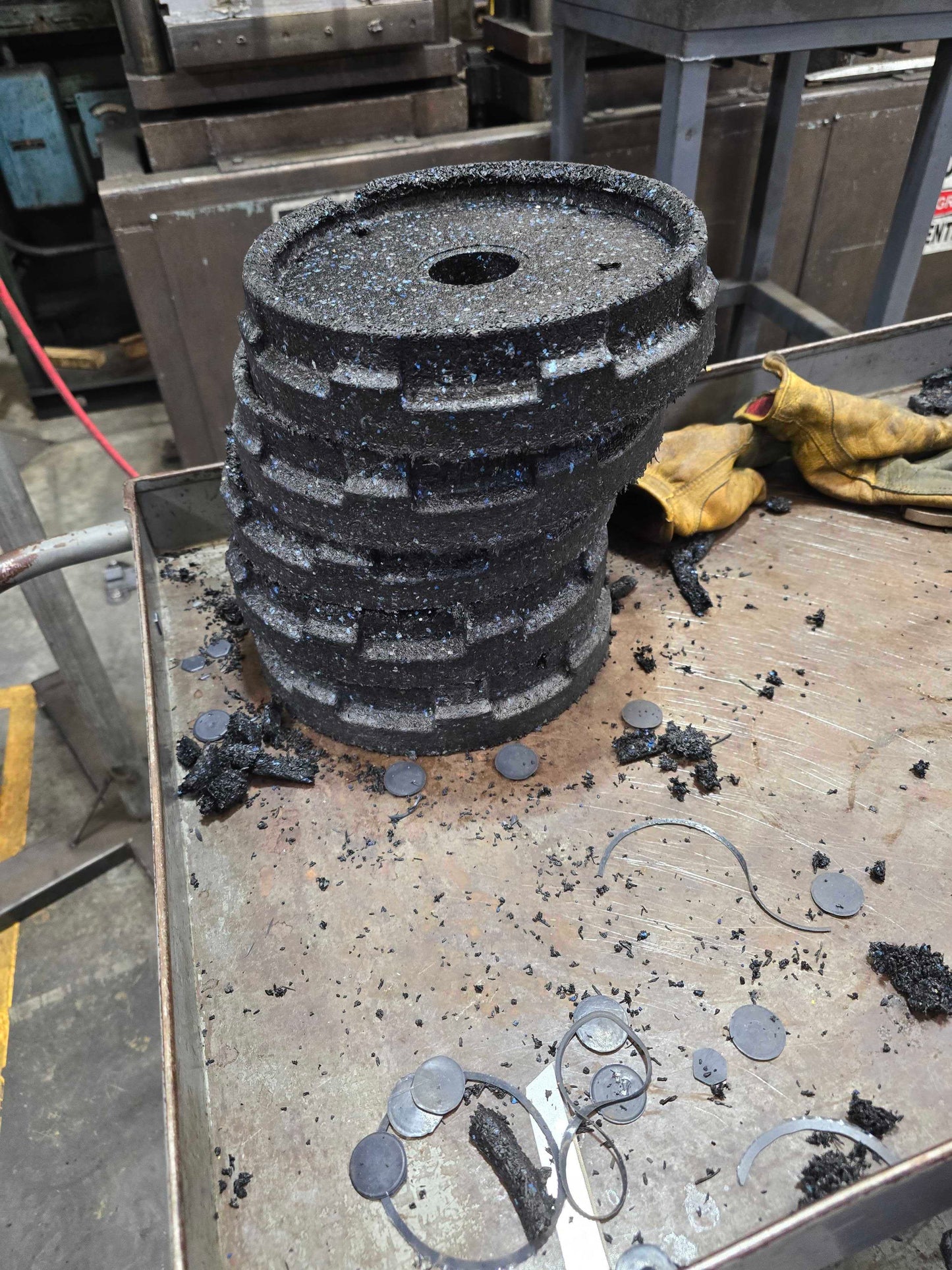 Molded Crumb Rubber Parts