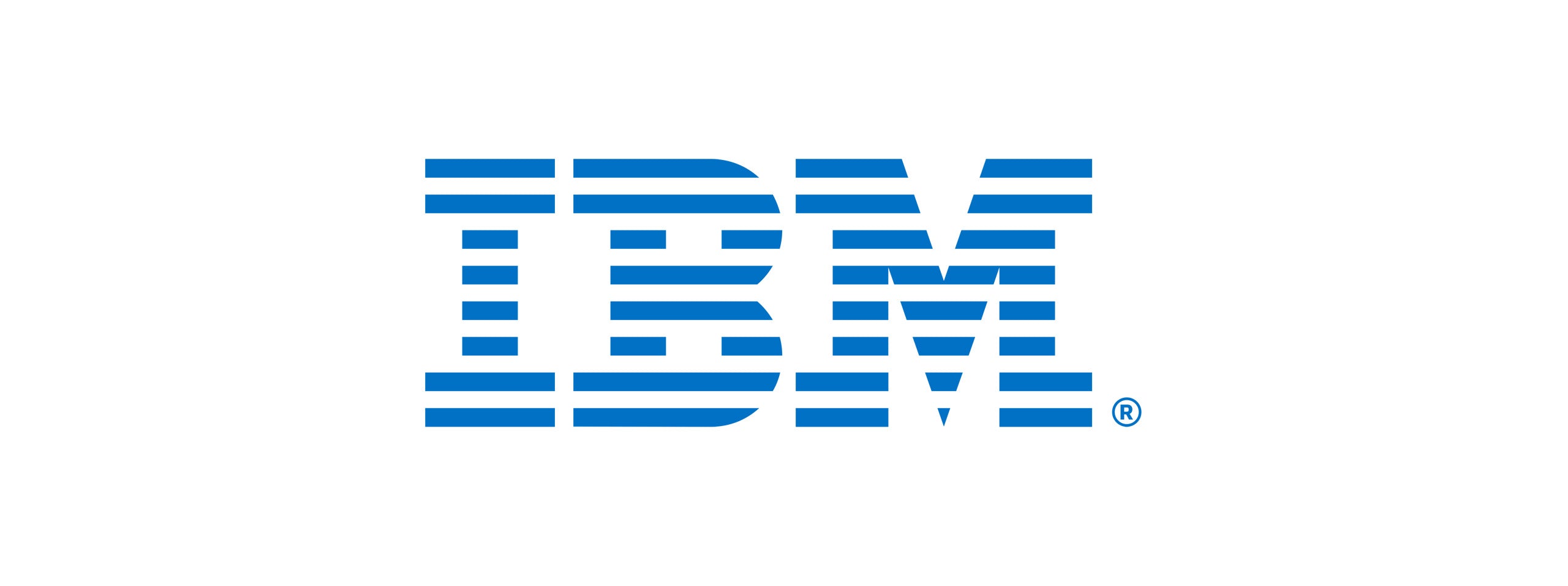 IBM logo in blue on a white background-Rubber Mexico client
