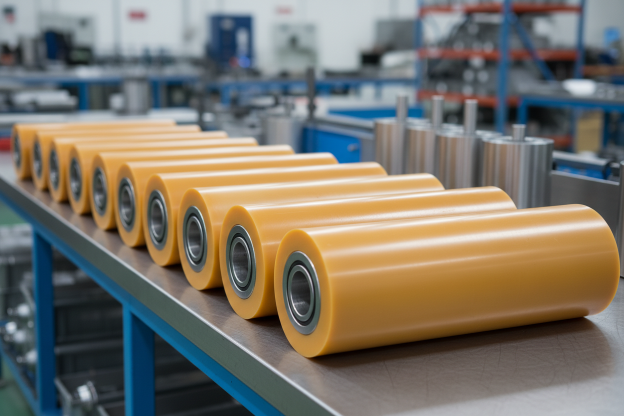 Polyurethane rollers